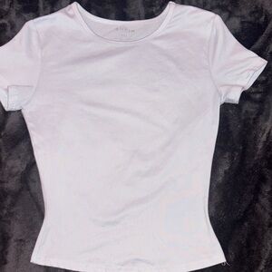 SHEIN Classic White Short Sleeve Tee